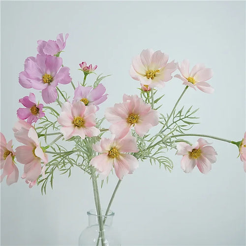 lot de 3 fleurs artificielles décoratives pour événements festifs - vue 4 sur 8