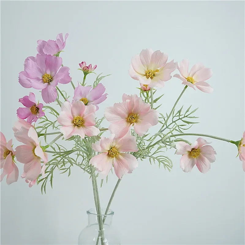lot de 3 fleurs artificielles décoratives pour événements festifs - vue 3 sur 8
