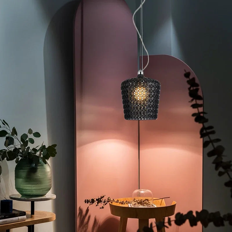 lustre moderne en acrylique pour décoration intérieure élégante - vue 4 sur 16
