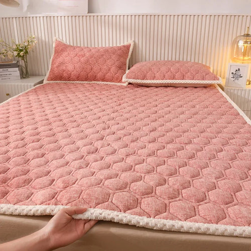 surmatelas doux pour étudiants en peluche pour lit simple ou double - vue 18 sur 18