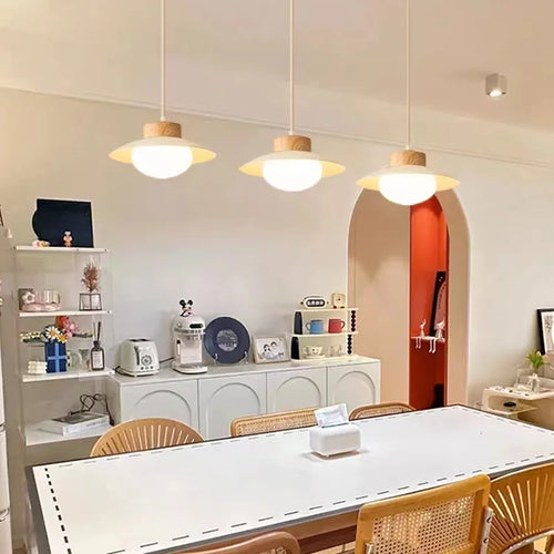 lustre led métal design pour décor intérieur moderne - vue 3 sur 10