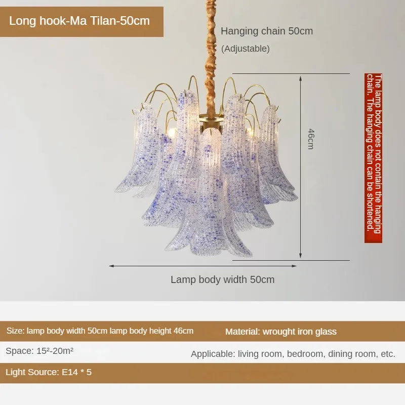 lustre en cristal de luxe rétro pour intérieur élégant - vue 7 sur 12