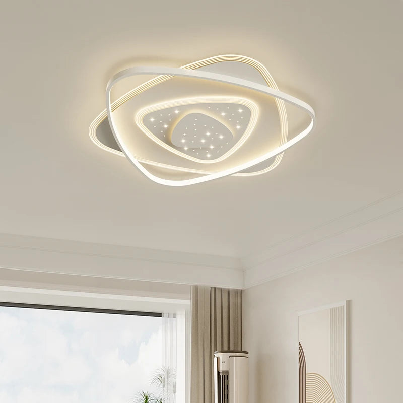 plafonnier led moderne et minimaliste pour intérieur élégant - vue 3 sur 8