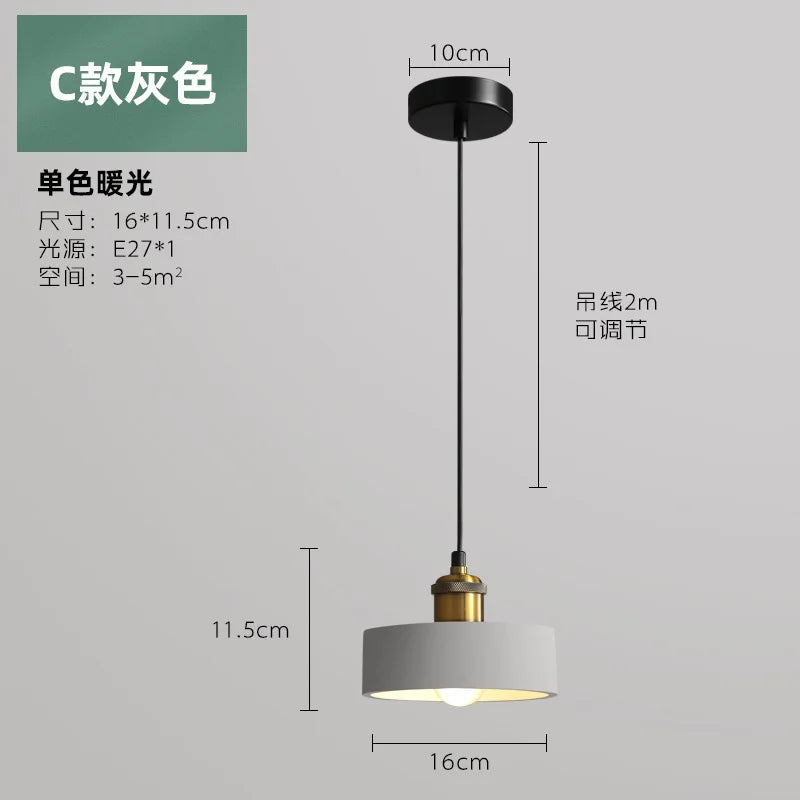 Suspension LED de Style industriel - vue 21 sur 22
