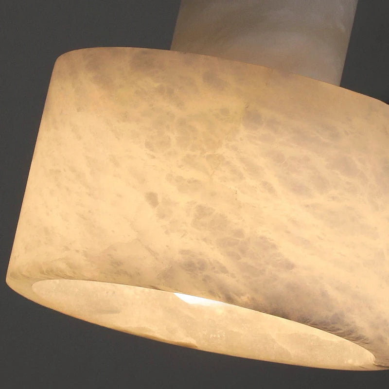 suspension moderne en marbre naturel pour décoration intérieure - vue 6 sur 7