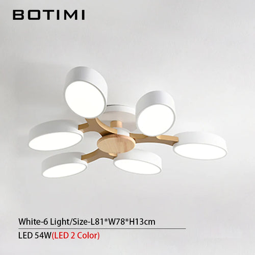 plafonnier LED gris en forme d'arbre