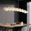 lustre en verre minimaliste rétro pour une décoration élégante