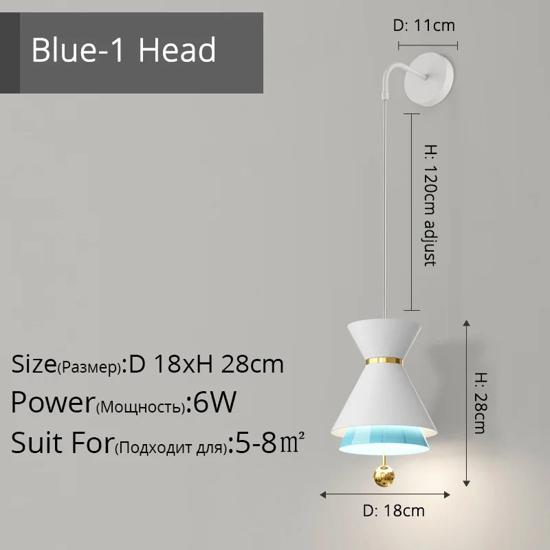 lustre créatif réglable tactile intelligent pour restaurant - vue 12 sur 17