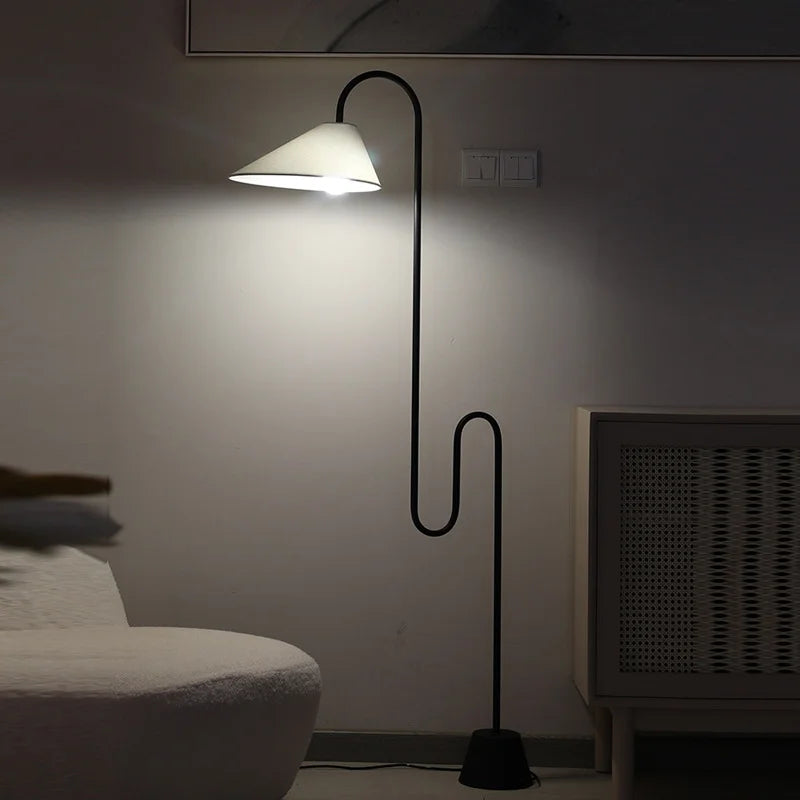 lampadaire led scandinave note de musique vintage d'ambiance - vue 4 sur 8