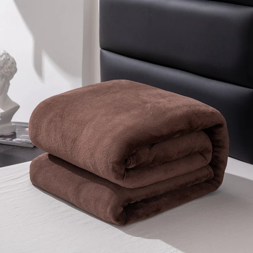 Plaid flanelle polaire carreaux doux chaud hiver