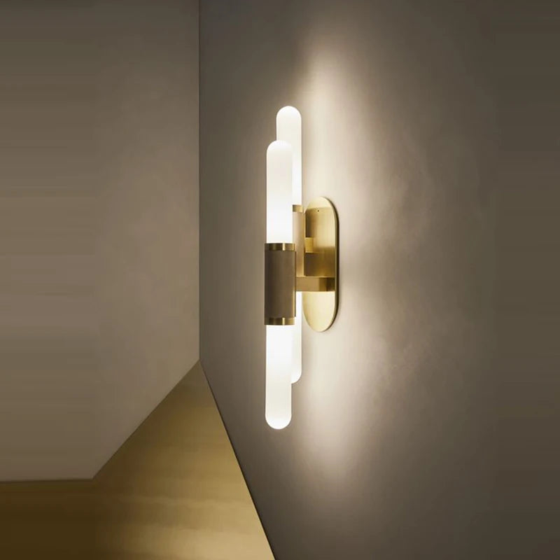 applique murale led design nordique luxe moderne décorative - vue 4 sur 9