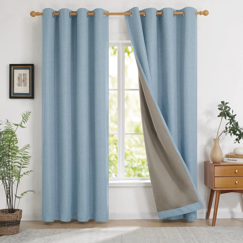 Rideau occultant sur mesure extra long antibruit moderne - vue 4 sur 10