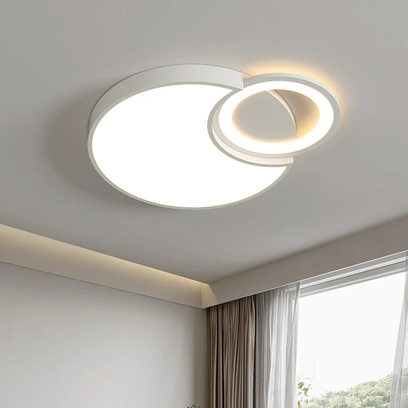 lustre moderne à leds pour décoration intérieure élégante et luxueuse - vue 6 sur 10