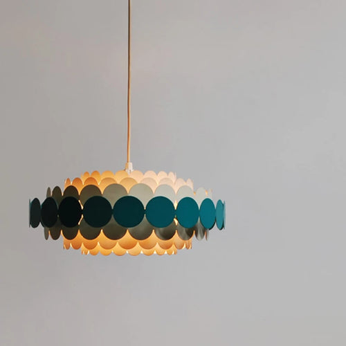 Lustre de luxe postmoderne nordique minimaliste créatif salon chambre étude concepteur décorative circulaire