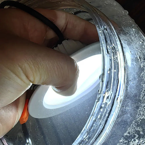 Luz de teto LED impermeável, holofotes ao ar livre, iluminação embutida, iluminação de alto brilho,  IP65, , 3W, 5W, - vue 3 sur 6