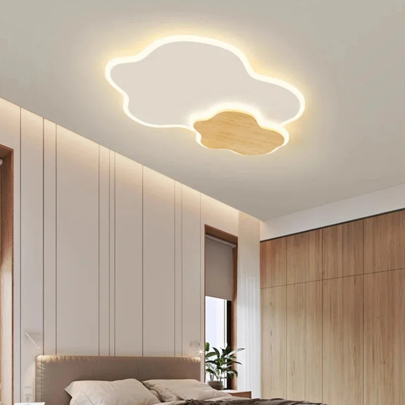 plafonnier moderne led en forme de nuage pour décoration intérieure - vue 3 sur 8