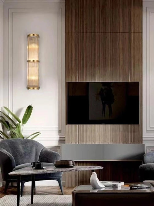 applique murale en cristal style luxueux pour une ambiance élégante - vue 3 sur 10