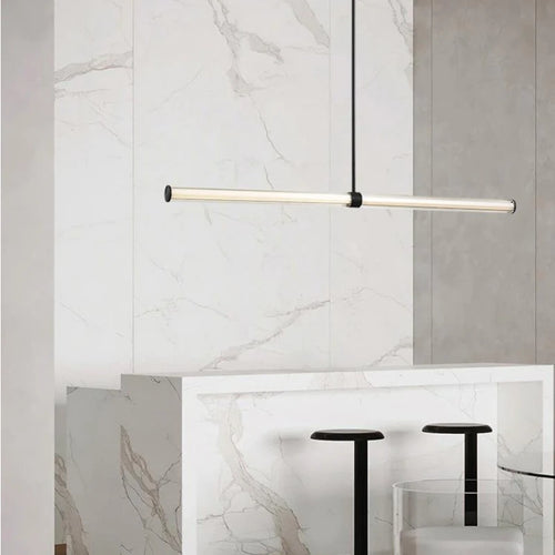 luminaires led modernes pour bar et restaurant minimaliste en verre - vue 4 sur 9