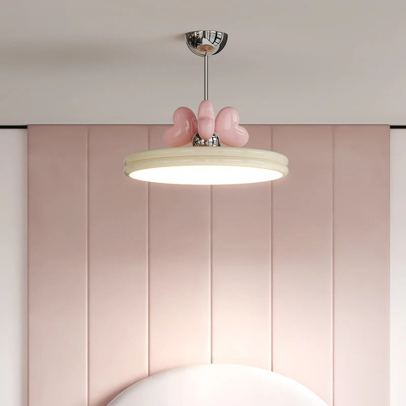 lustre girly à intensité variable pour un éclairage personnalisé - vue 6 sur 10