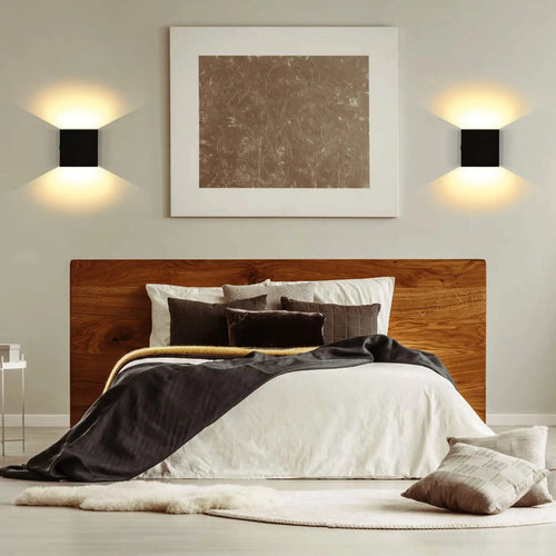 applique murale led rechargeable sans fil avec capteur humain usb - vue 3 sur 10