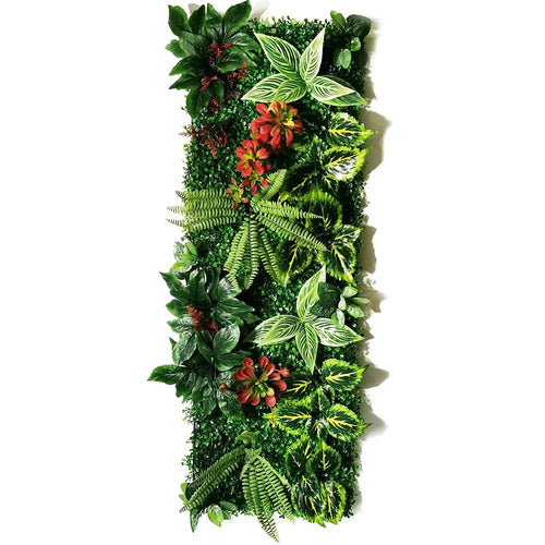 décoration murale artificielle herbe chlorophytum pour jardin et événements - vue 21 sur 23