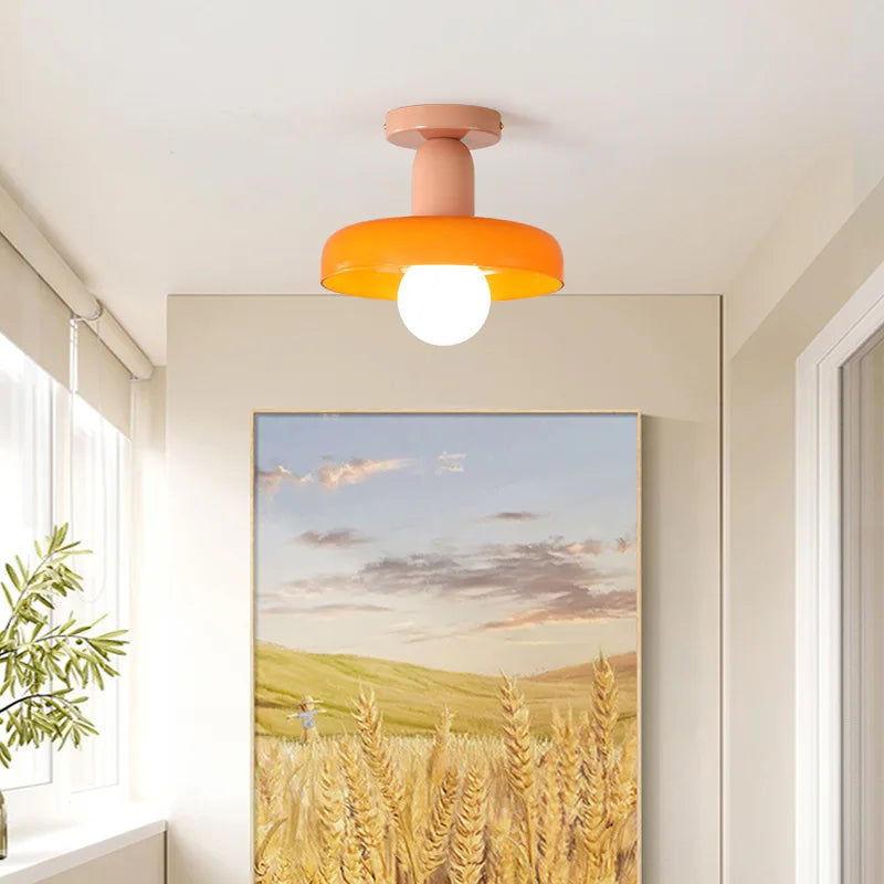 lampe suspendue en verre nordique pour décoration intérieure