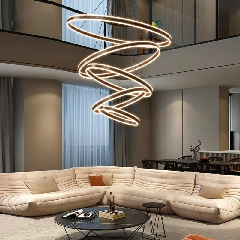 Décor à la maison moderne salle à manger lustre éclairage intérieur plafonnier suspension chambre lustre salon lumière - vue 5 sur 11