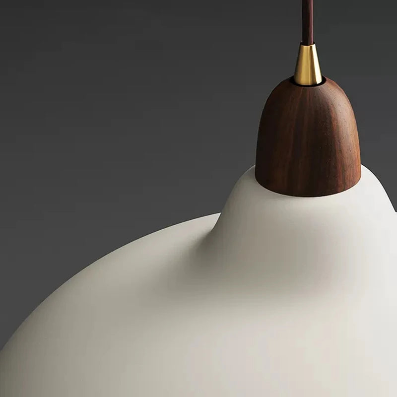 Suspension blanche E27 pour Table à manger chambre luminaires lampes suspendues noires modernes E27 LED lampe à main Loft