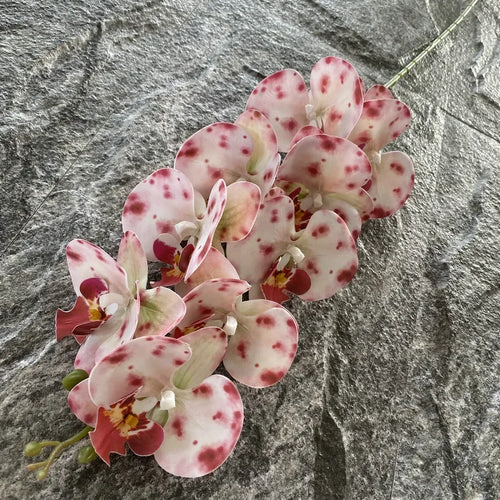 phalaenopsis artificiel orchidée rose décoration pour mariage et jardin - vue 12 sur 23