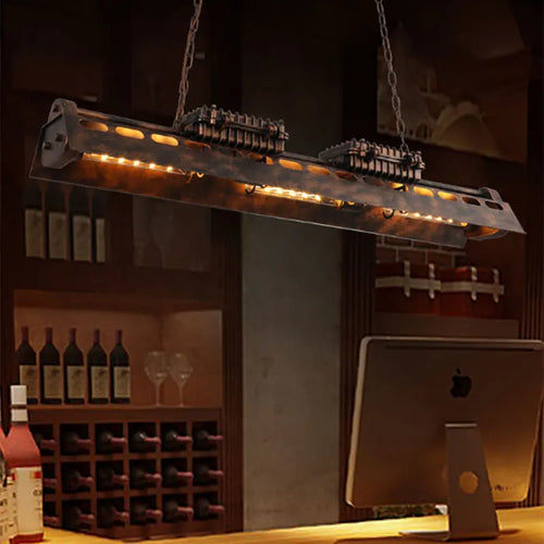 lustre style industriel loft rétro pour bar café