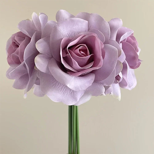 bouquet de roses artificielles décoratives pour jardin - vue 11 sur 10