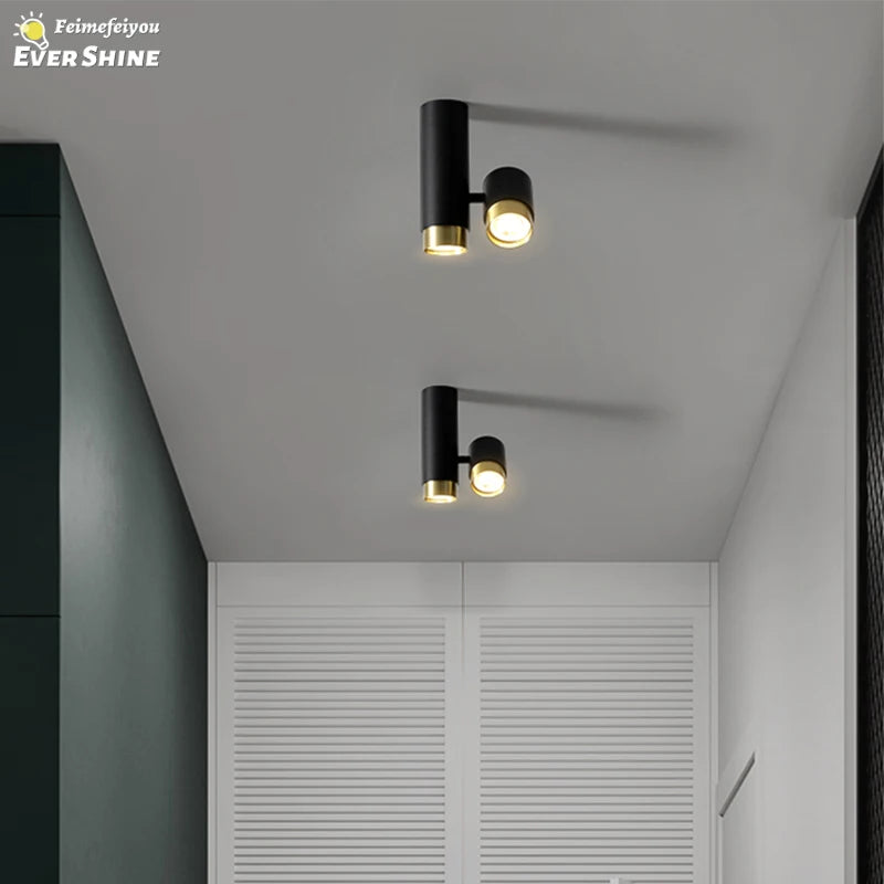 Nordique LED plafonnier luminaire intérieur chambre salon escaliers couloir projecteurs décoration de la maison plafonniers