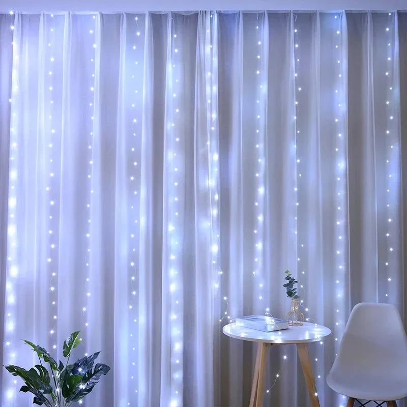 guirlande lumineuse led pour noël et décoration festive - vue 3 sur 14