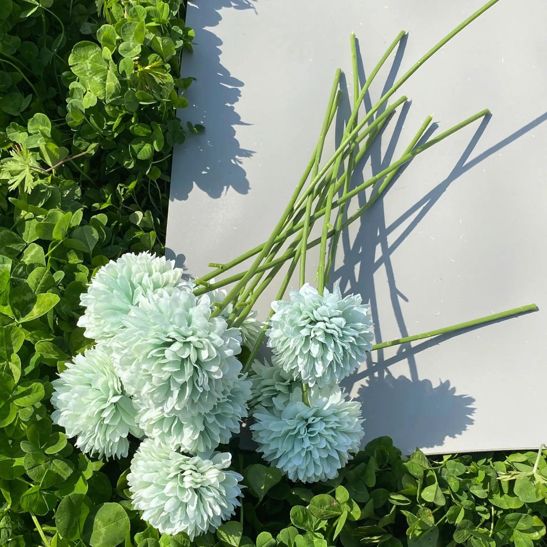 boule de chrysanthème artificielle pour décoration de mariage et fête - vue 3 sur 12