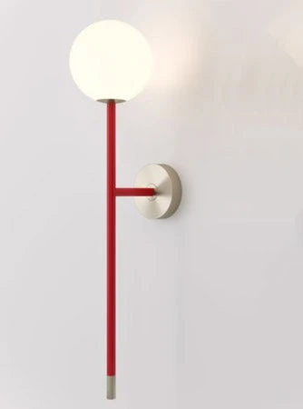 applique murale nordique minimaliste avec perche créative