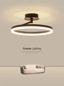 Plafonnier LED rond Simple