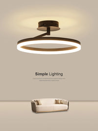 Plafonnier LED rond Simple