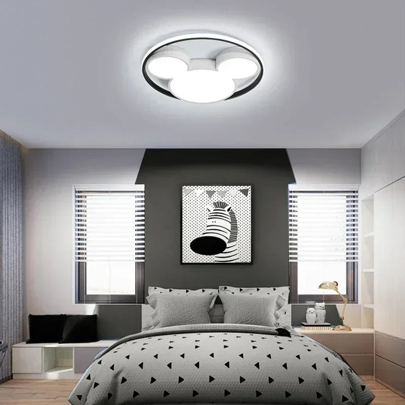 Plafond moderne à LEDs pour chambre d'enfants salon salle à manger étude allée balcon intérieur décor à la maison