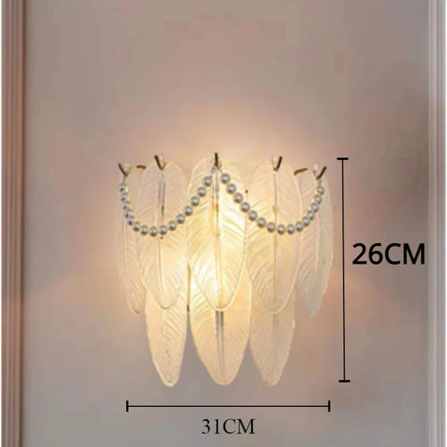 applique murale en verre à led pour décoration moderne intérieure - vue 11 sur 15