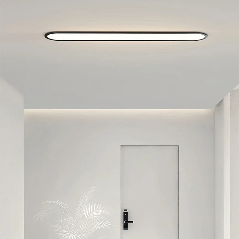 plafonnier led ultra fin moderne pour intérieur élégant et contemporain - vue 6 sur 15