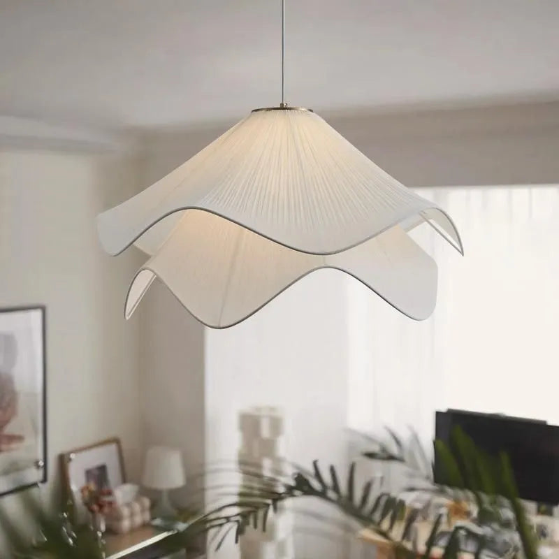 Lustre nordique style crème simple confortable maison
