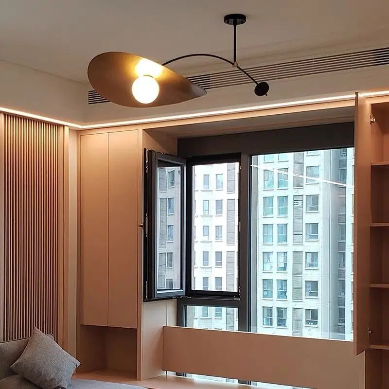 Lampadaire LED de pêche au design minimaliste moderne - vue 4 sur 14
