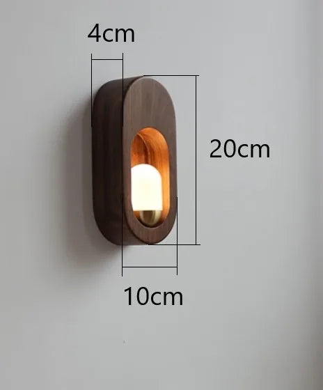applique murale en bois design nordique pour décoration intérieure - vue 9 sur 9
