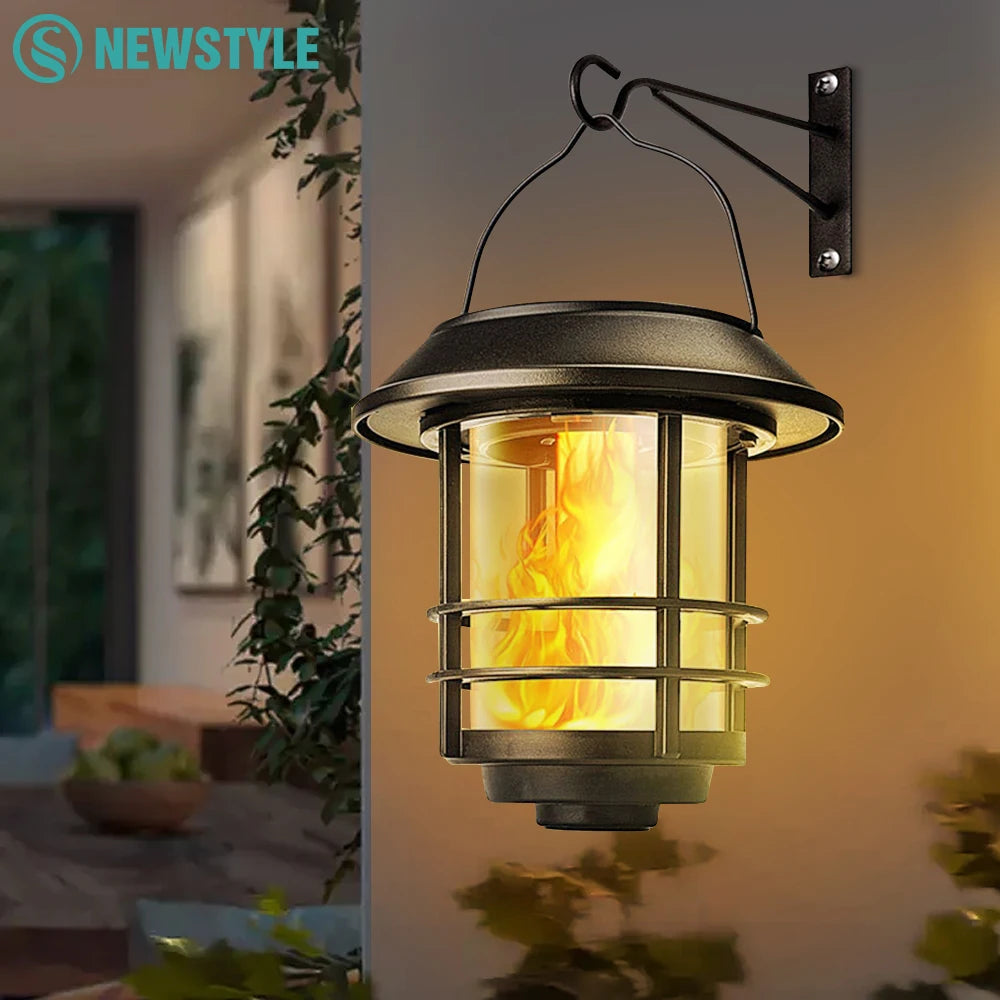lampes solaires extérieures pour éclairage de jardin décoratif - vue 2 sur 12