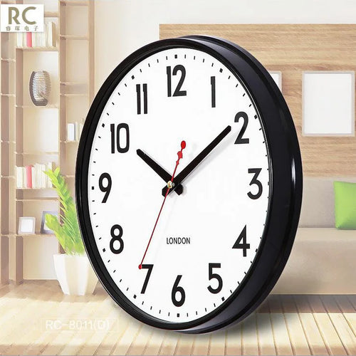 horloge murale rétro silencieuse shabby chic pour décoration intérieure - vue 8 sur 7