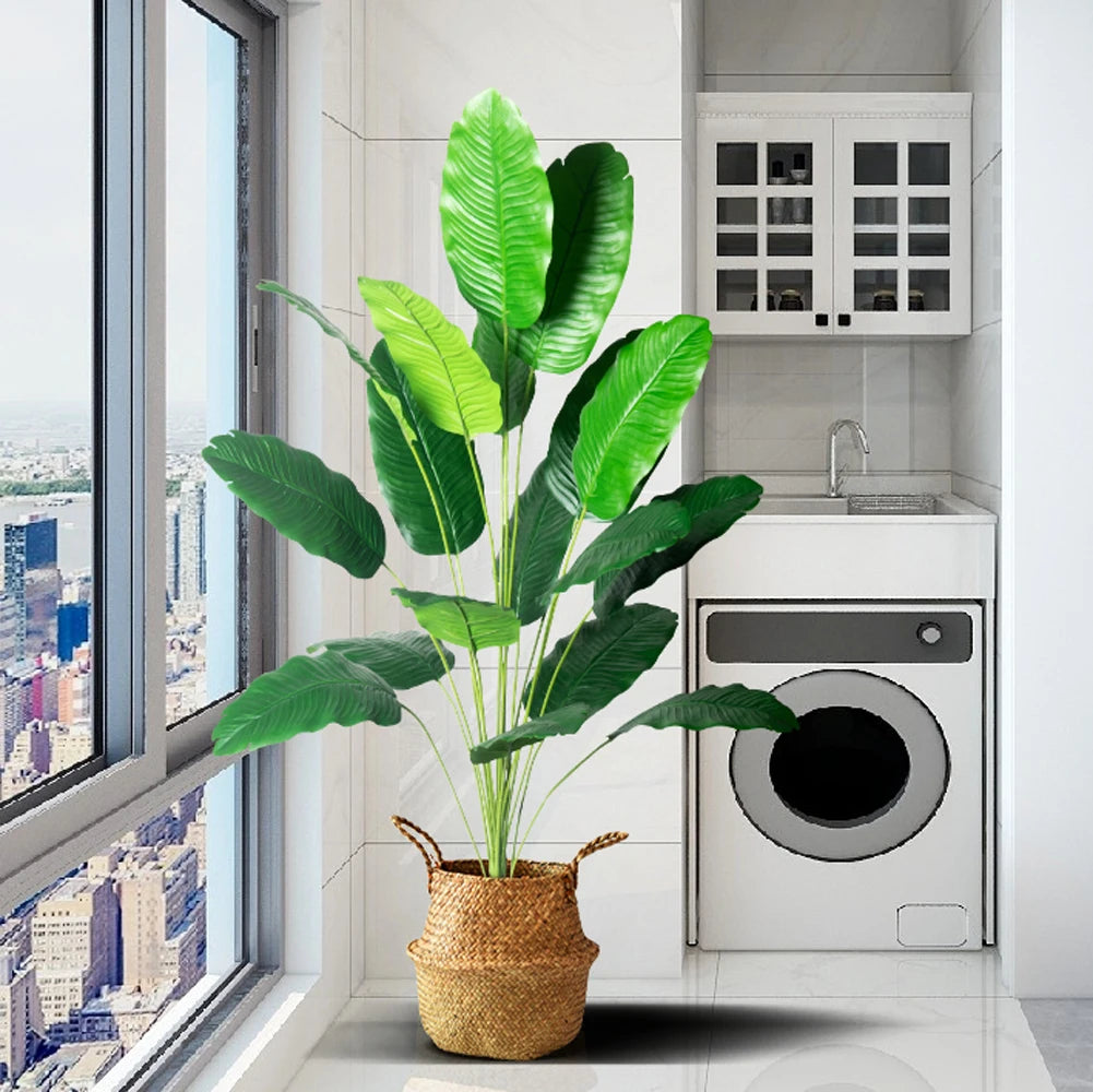 plantes artificielles grandes arbre oiseau paradis décoration jardin intérieur - vue 5 sur 9