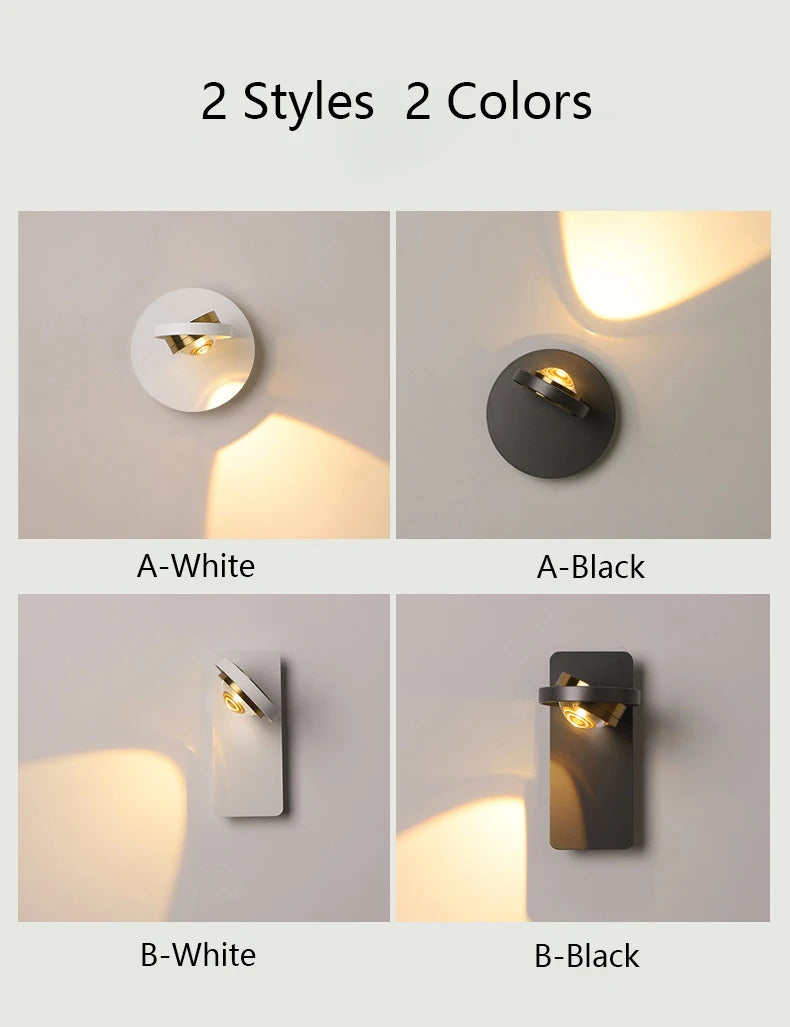 applique murale scandinave design pour éclairage créatif intérieur - vue 3 sur 10