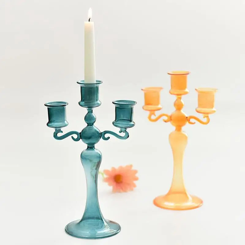 bougeoir décoratif à 3 têtes pour toutes occasions - vue 3 sur 9