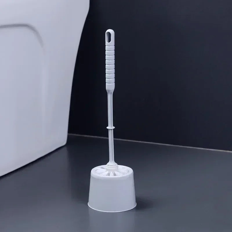 brosse de toilette luxe avec long manche pour nettoyage efficace
