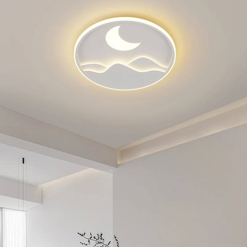 plafonnier moderne à leds pour un éclairage intérieur simple et élégant - vue 5 sur 8
